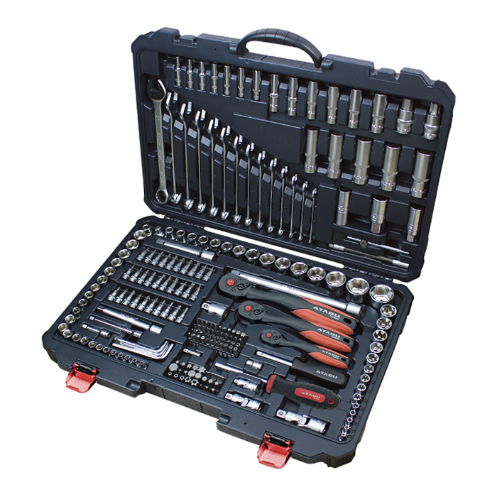 218 Pcs Ratchet Socket Set 1/2