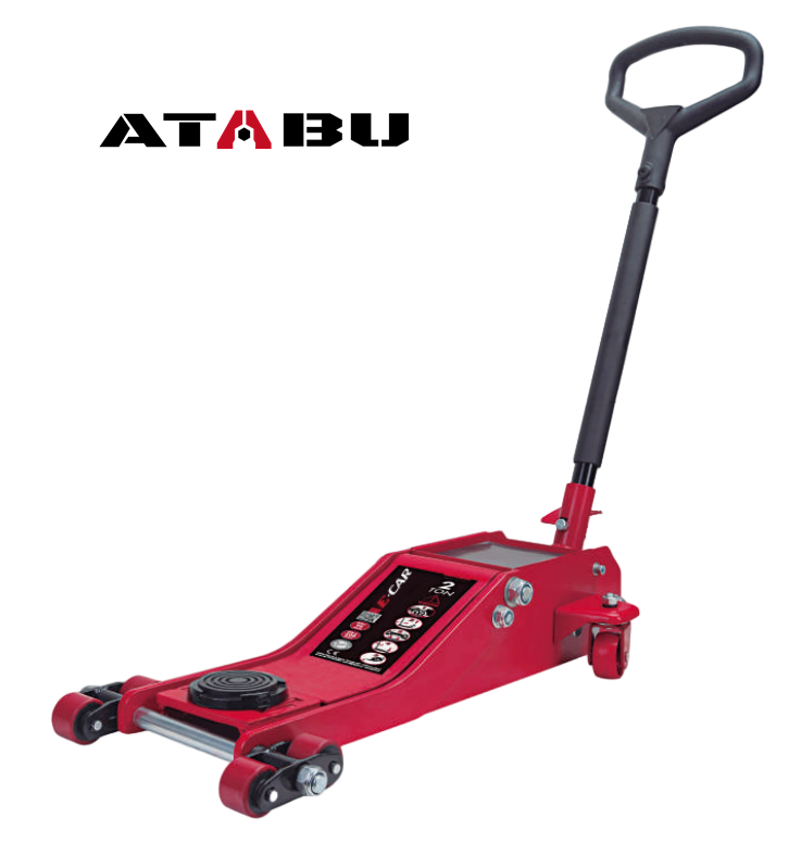 High Quality Durable Steel 2 Ton Capacity Low Profile Hydraulic Garage Jack