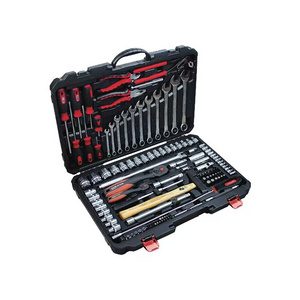 Premium 124 PCS Heavy Duty Socket Set Tools Kit Durable and Flexible for Professional Mechanics