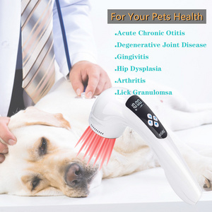 Rechargeable & Portable Vet Device for Pets Red Light Laser Therapy for Pain Relief Muscle & Joint Pain from Dog Arthritis