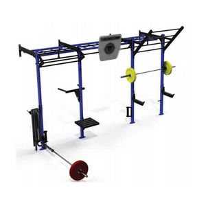 Multi Purpose Folding Comprehensive Fitness Racks Functional Cross Training Frames Rigs