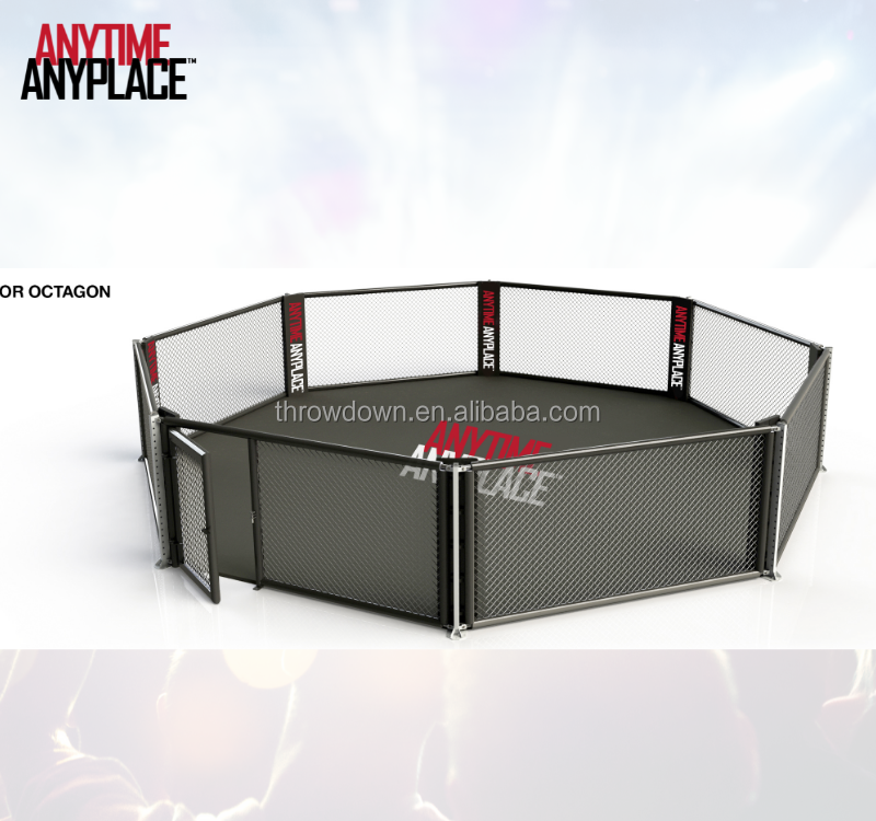 16 Feet training MMA Cage Fashionable Volume Manufacture Professional Floor MMA Octagon Hexagon Cage