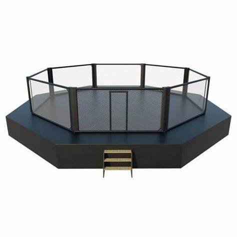 Quality Guarantee Pro Competition Events Octagon MMA Cage UFC Octagon Thai Boxing Ring with 1m Catwalk