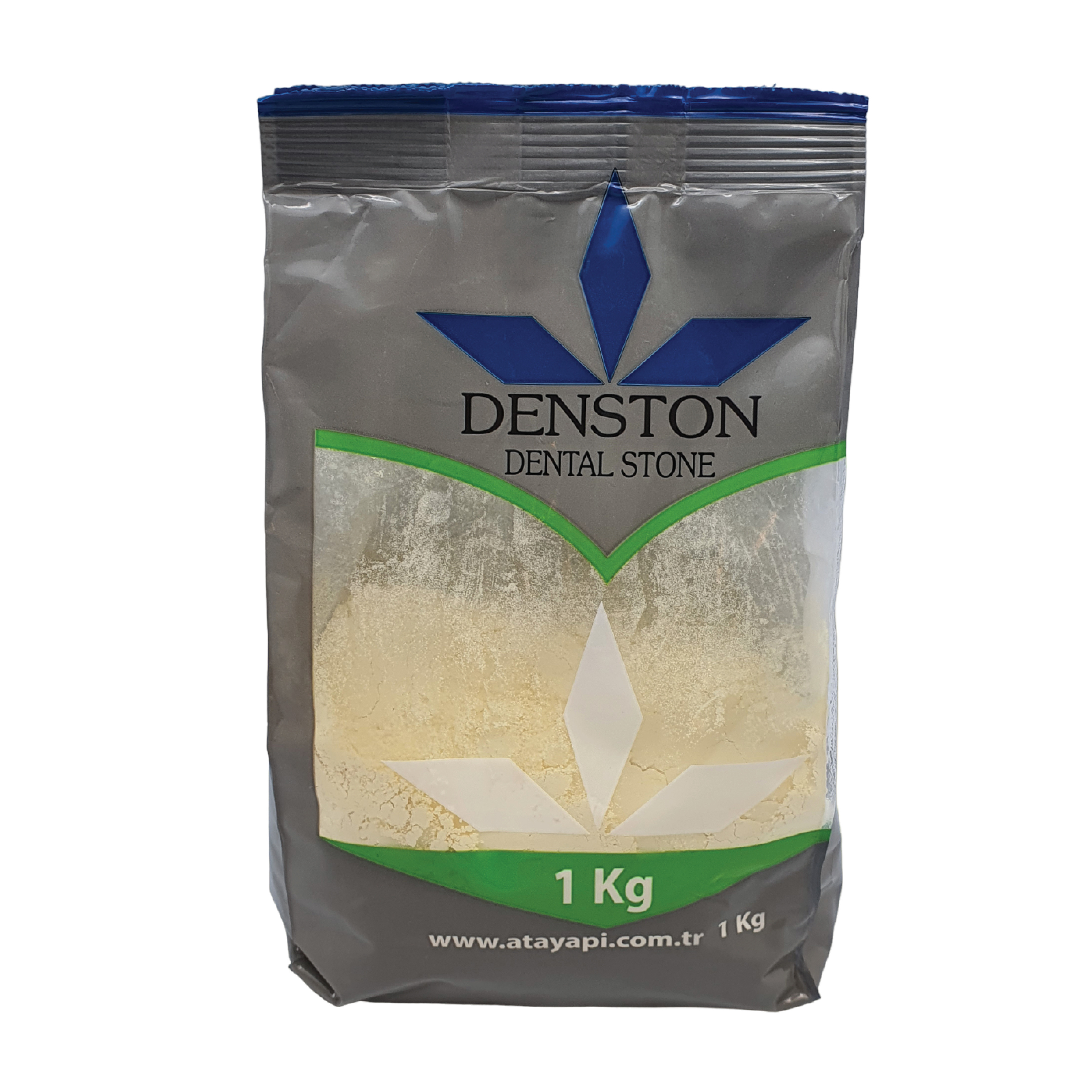 Wholesale Dental Stone 1kg Packs Yellow Dental Plaster Denston 3 Gypsum from Manufacturer for Dental Clinics to Model Teeth