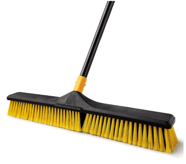 Factory Directly Sell Push Broom Outdoor Broom Long Handle Floor Brush