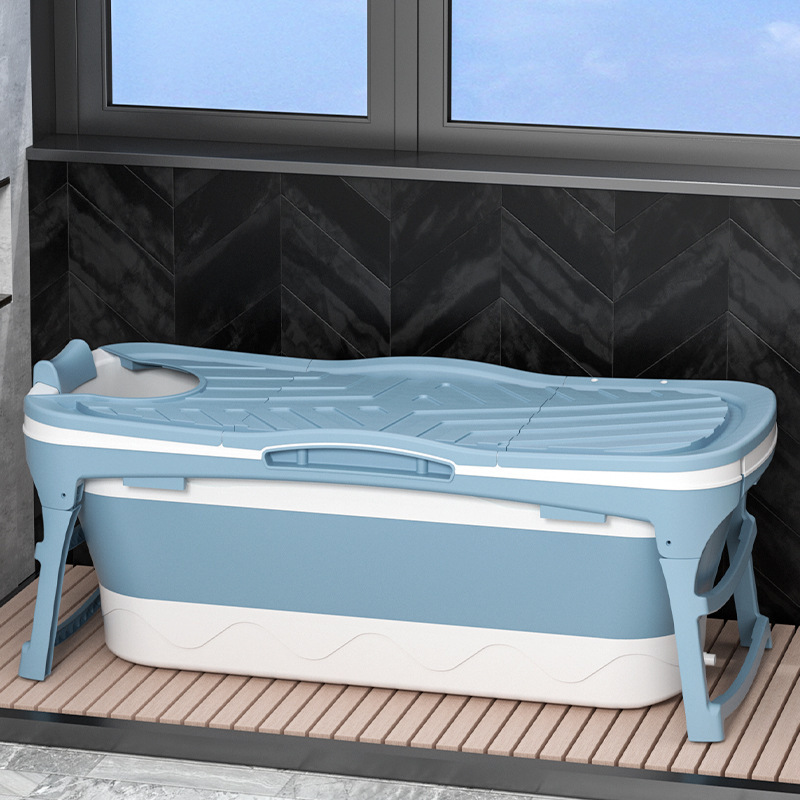 Ataru Large Foldable Collapsible tub Portable Bathtub for Adult Relaxing Soaking Buckets