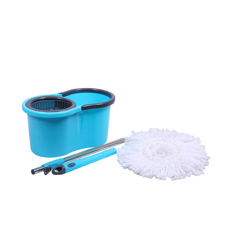 Wholesale 360 small mop bucket floor cleaning dry wet twist spin microfiber mop And Bucket Set