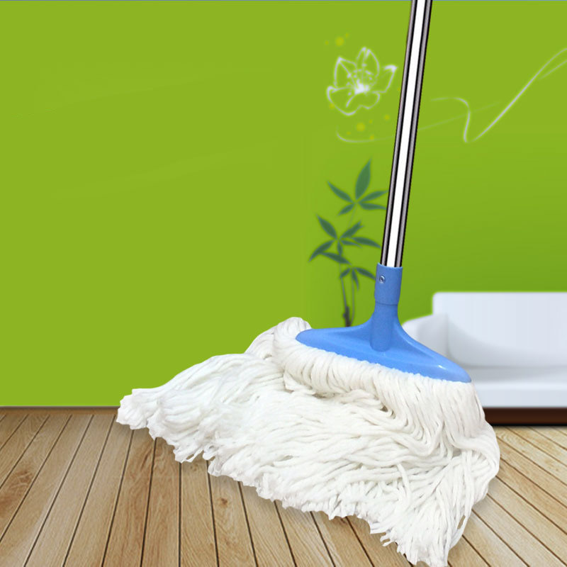 Factory Wholesale Self-Wringing Twist Mop with Blended Yarn Head