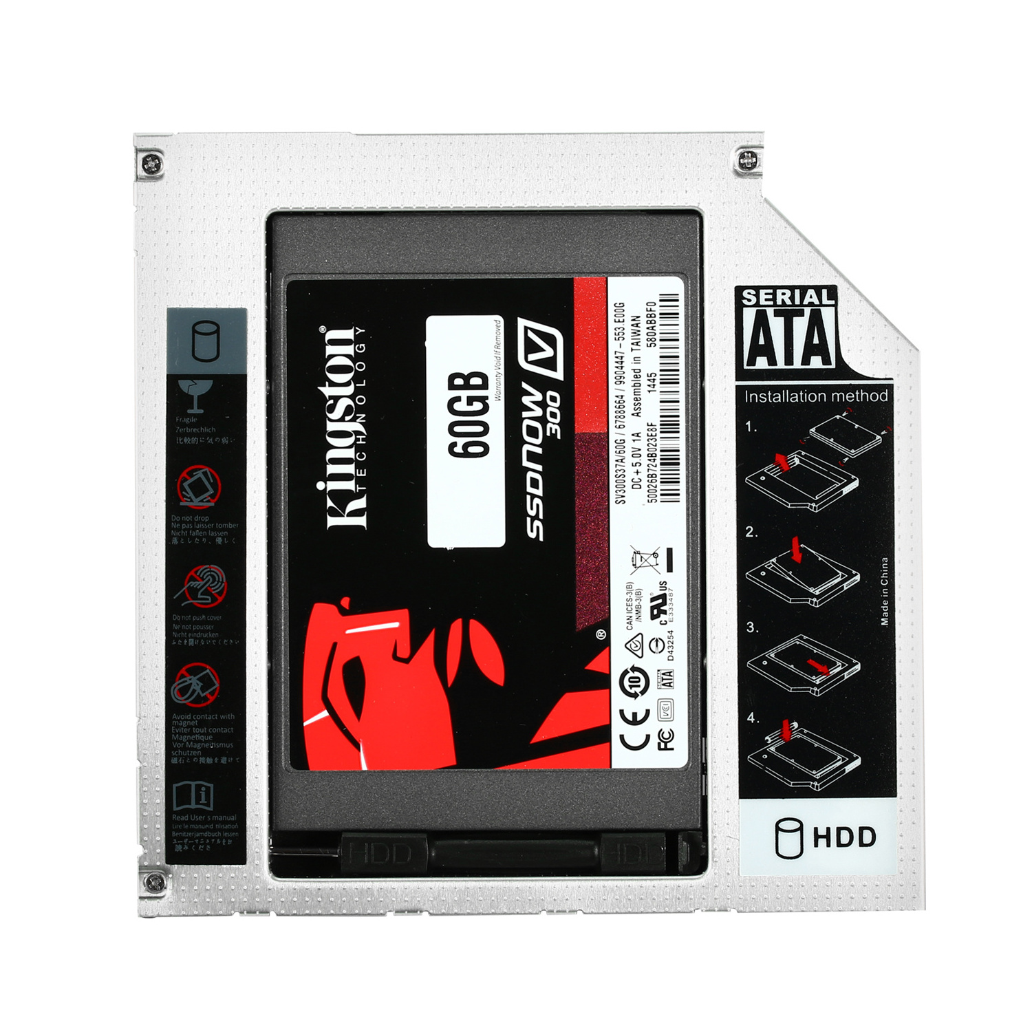 HDD Caddy 9.5mm SATA 3.0 2.5