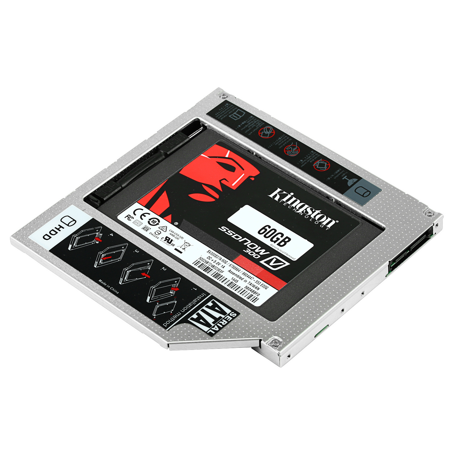 HDD Caddy 9.5mm SATA 3.0 2.5