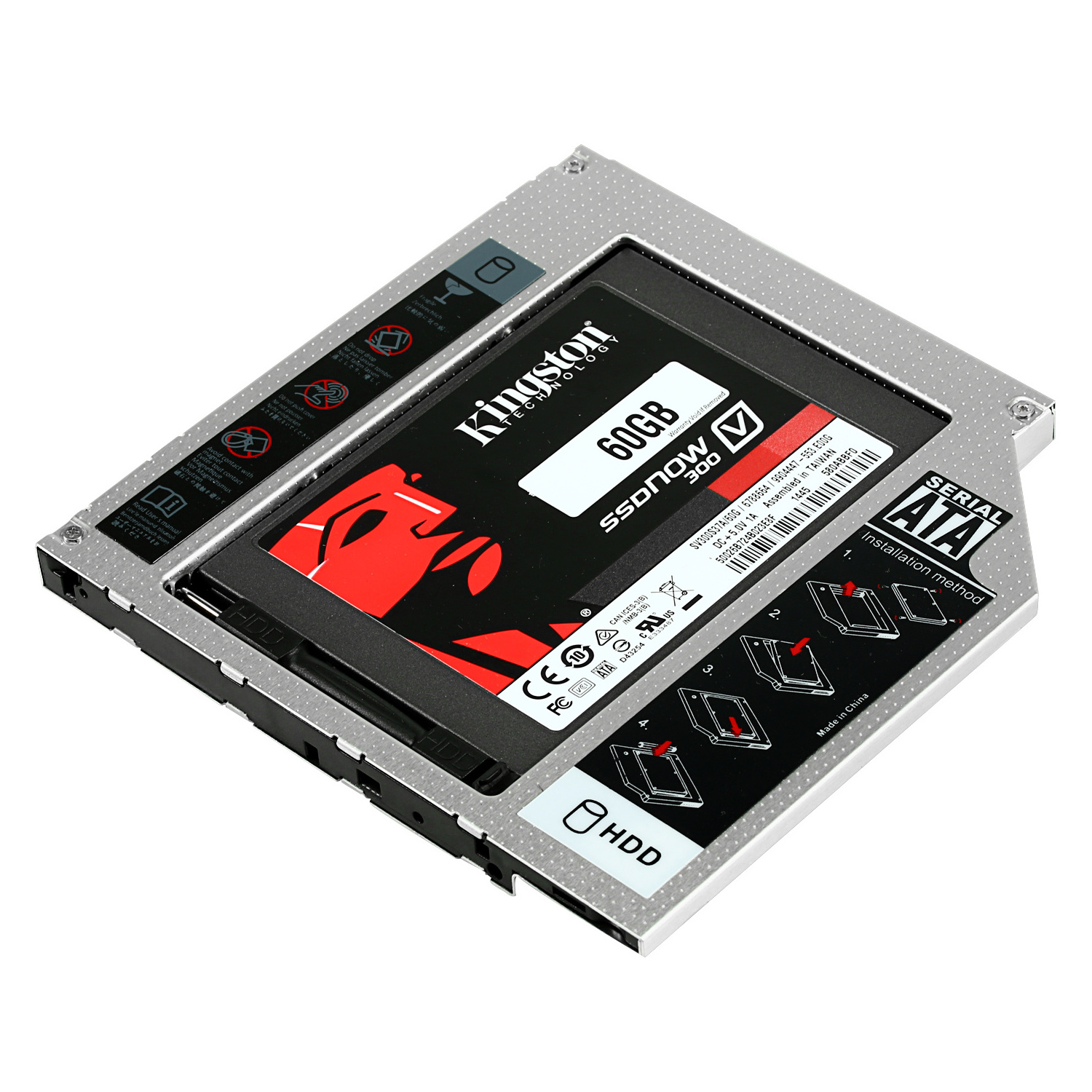 HDD Caddy 9.5mm SATA 3.0 2.5