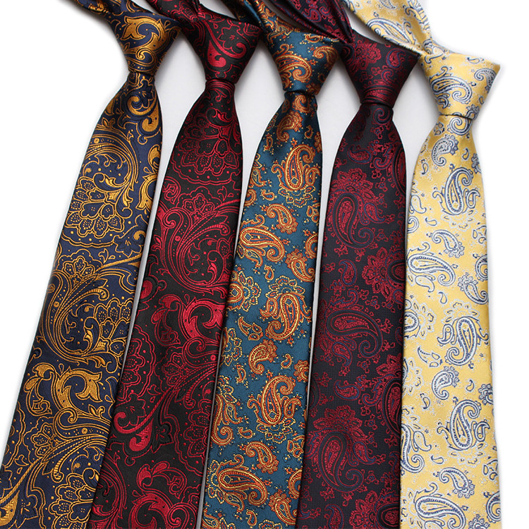 New Jacquard Tie For Men Women Polyester Floral Neck Tie for Wedding Business Suits Skinny Ties Slim Men Nicktie Adult Gravatas