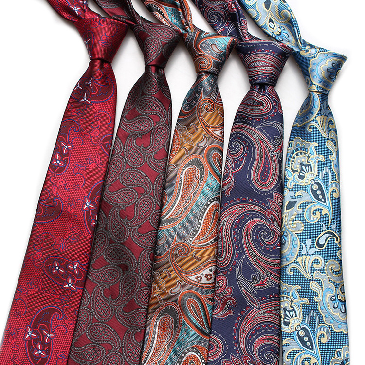 New Jacquard Tie For Men Women Polyester Floral Neck Tie for Wedding Business Suits Skinny Ties Slim Men Nicktie Adult Gravatas