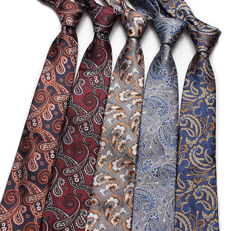 New Jacquard Tie For Men Women Polyester Floral Neck Tie for Wedding Business Suits Skinny Ties Slim Men Nicktie Adult Gravatas