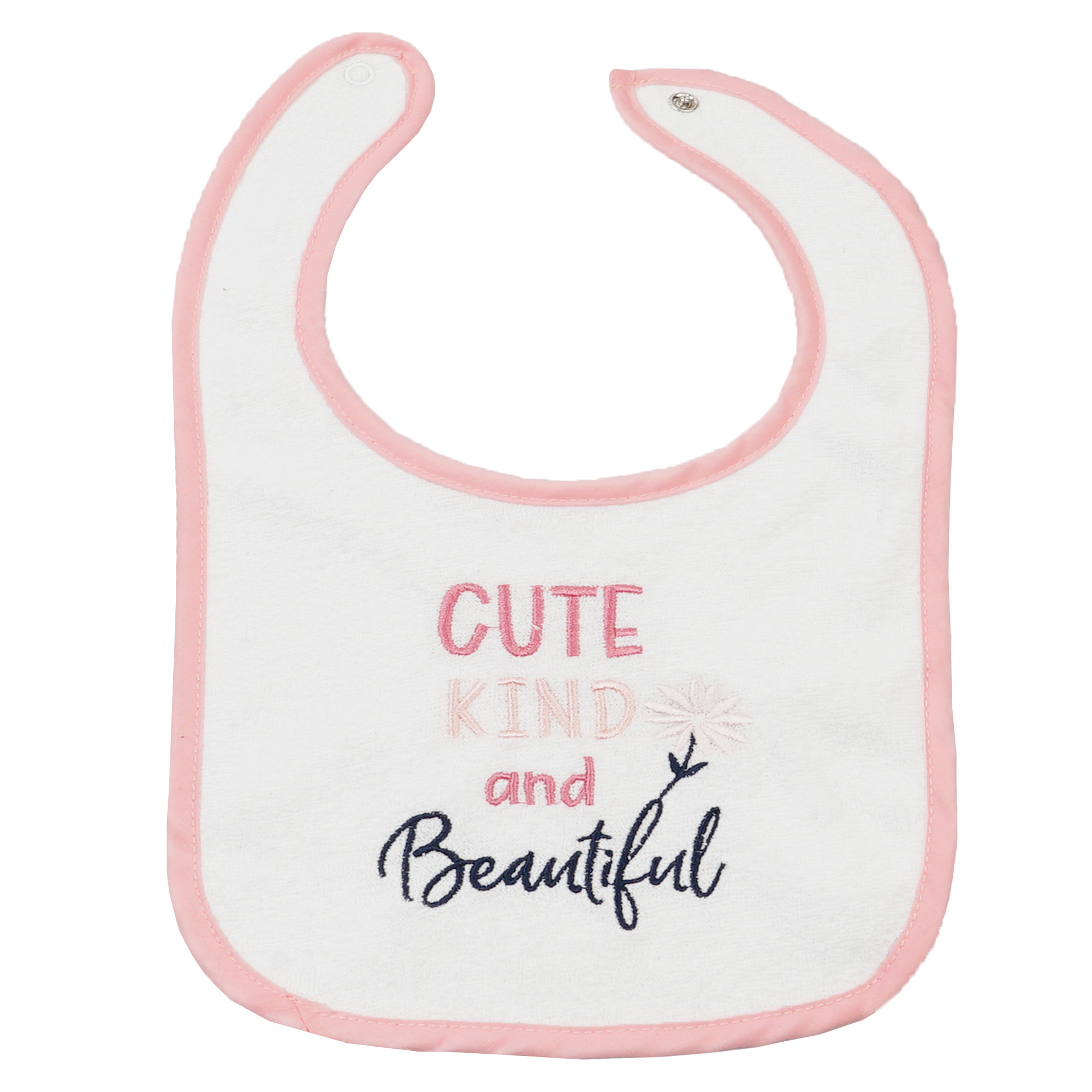 Wholesale Baby Terry Bibs 10pc Bib Set Absortant  Polybag OEM Service Printed TT 100% Cotton Stock Baby Bibs Silicone Button