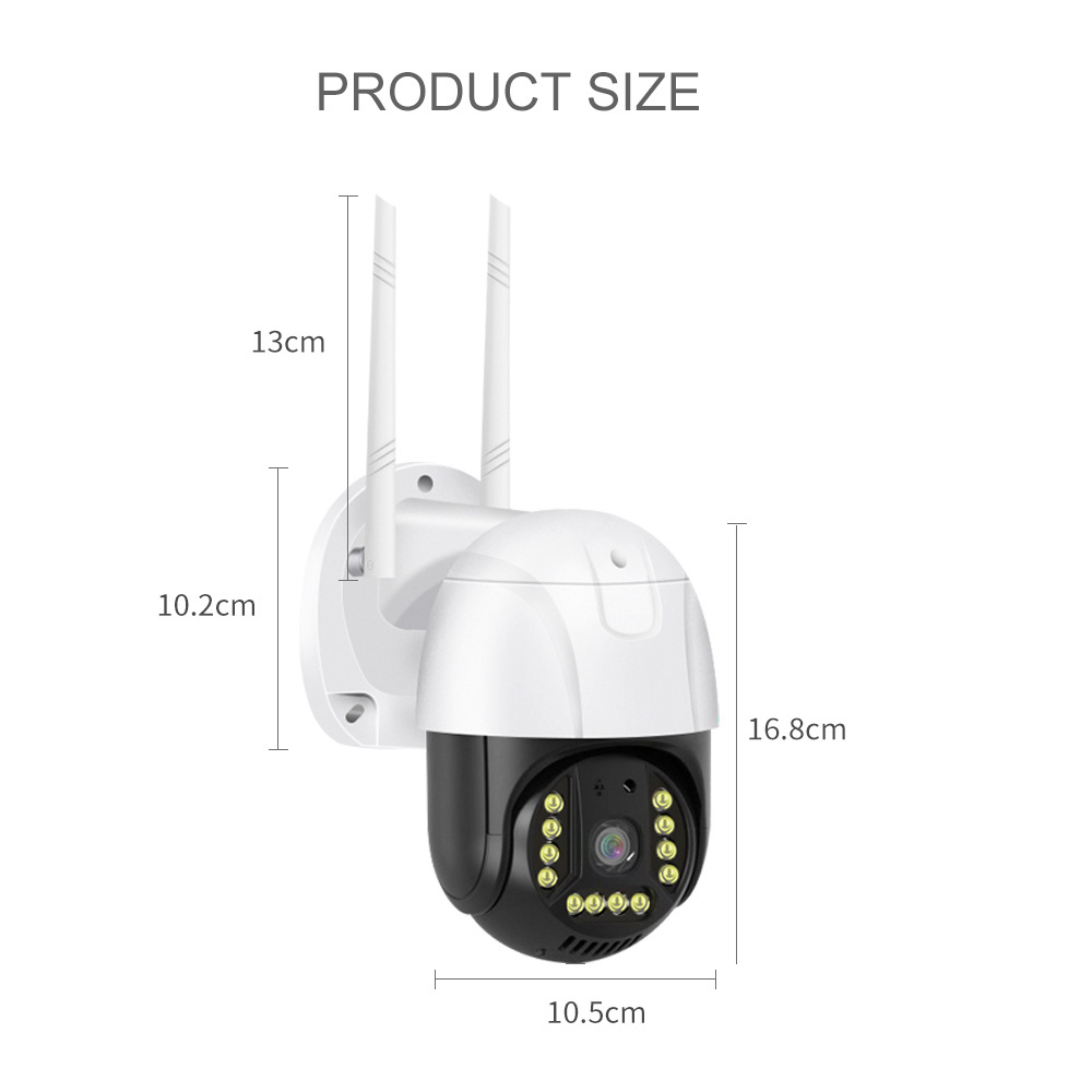 Free Shipping 5MP Camara de Seguridad Mini Dome Fixed CCTV Camera System Outdoor Wireless Camara CCTV