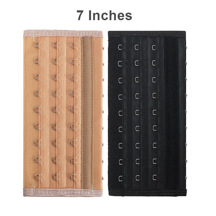 ATBUTY Waist Trainer Hook and Eye Tape Custom Underwear Accessories Extender 3 Hook Tape