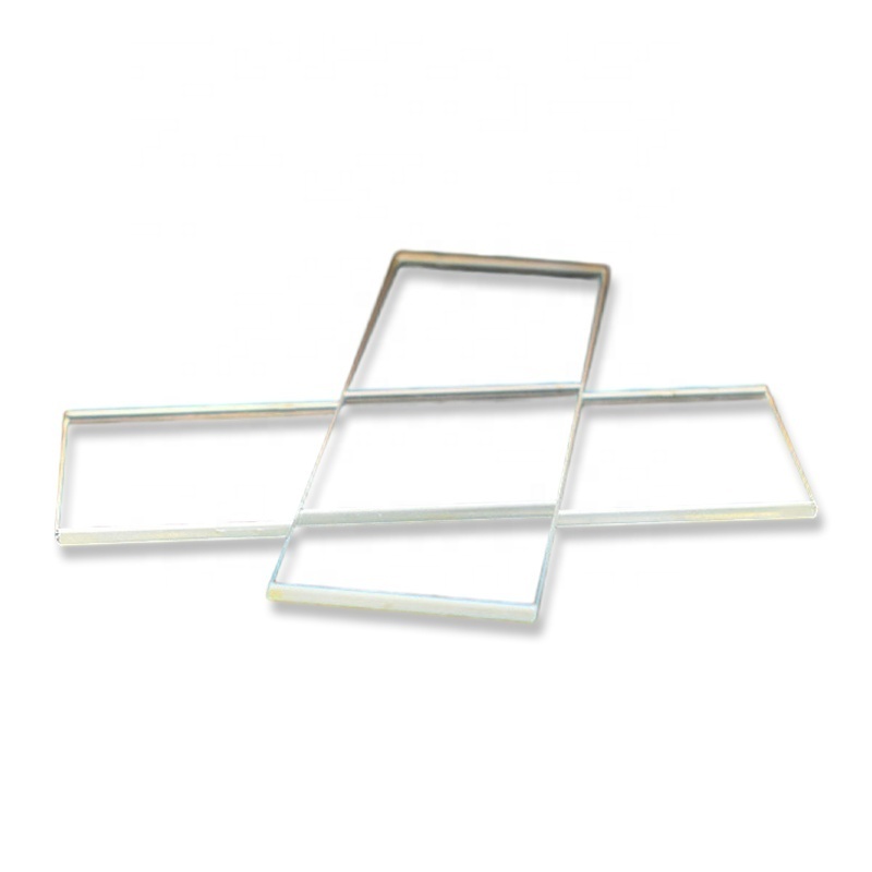 High UV Transmittance Crystalline Quartz DIN 7080/ DIN 8902 Standard Sight Glass  Windows Lens Quartz Optical Glass Sheet