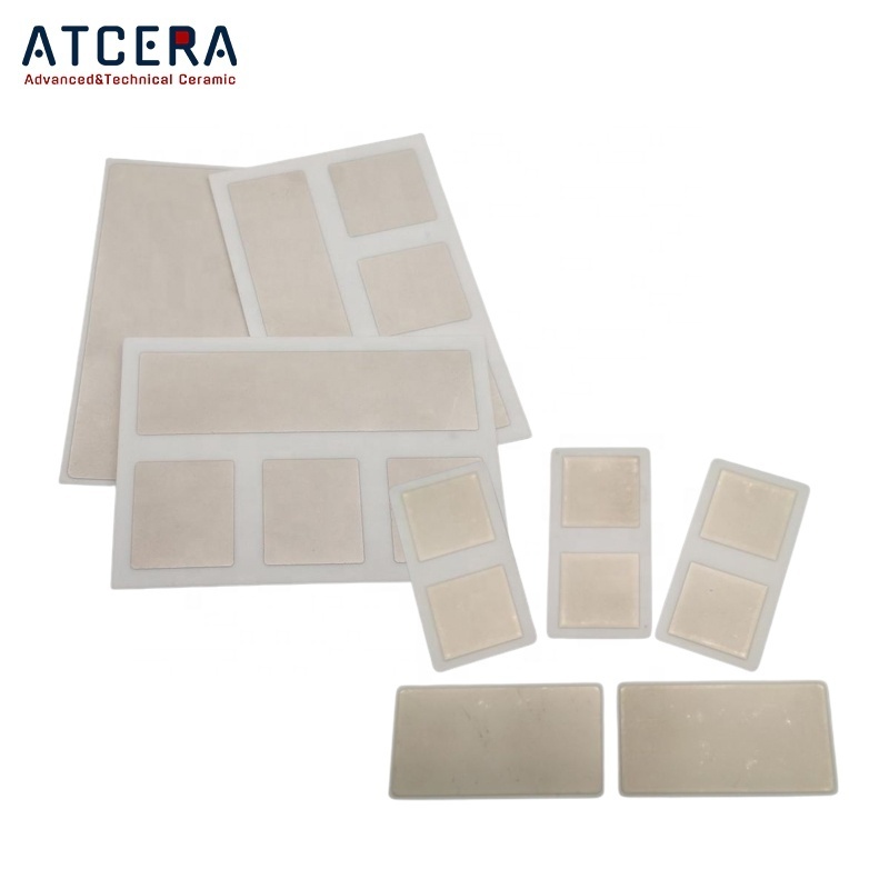 Customized DPC DBC Metallization Al2O3 Alumina Ceramic Substrate Double-sided Copper Clad Sheet Substrate for Thermoelectric