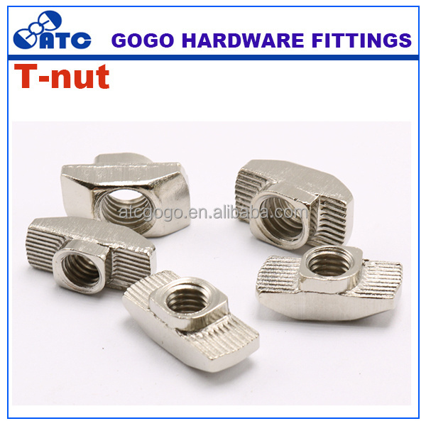 wholesale carbon steel castle groove t nut high quality