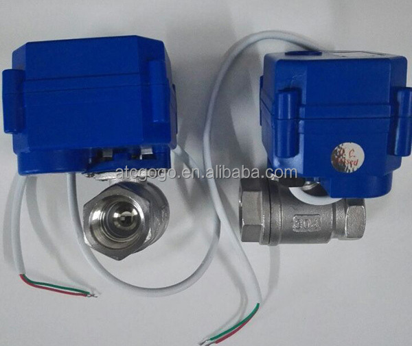 CWX-15N electric motor Automatic Control Mini ball valve G1/2