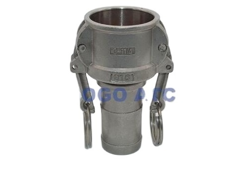 High quality Quick coupler Type C DN32 stainless steel compression fittings dimensions ss pipe supplier