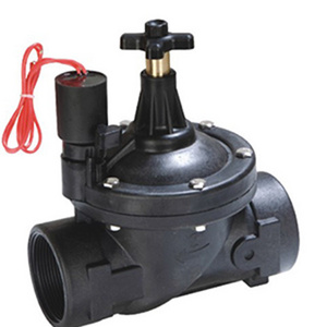 2 way with flow control plastic 2 inch water solenoid valve for irrigation