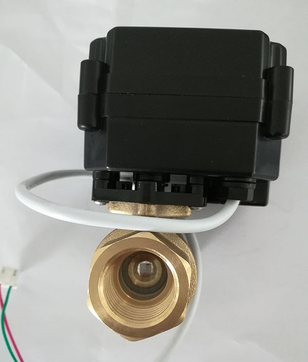 CWX-15N/Q Mini electric ball valve,CR02/CR03 3 wire motorised control valve