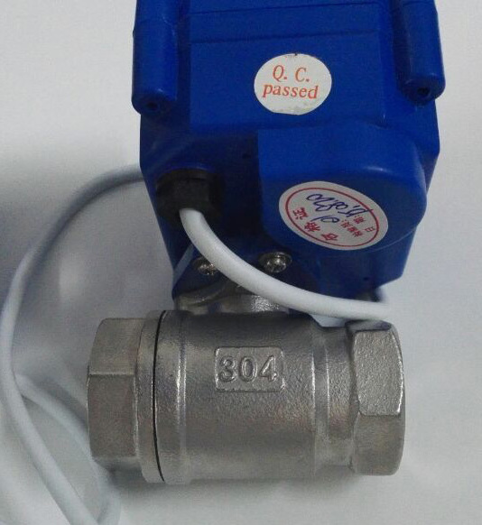 CWX-15N/Q Mini electric ball valve,CR02/CR03 3 wire motorised control valve