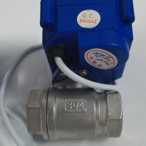 CWX-15N/Q Mini electric ball valve,CR02/CR03 3 wire motorised control valve