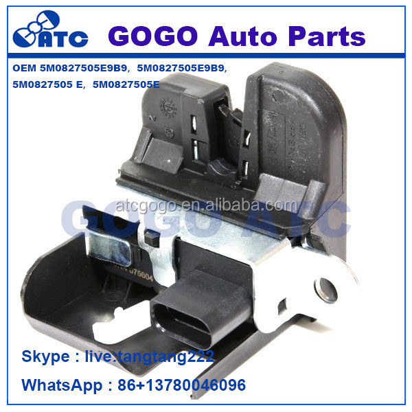 Trunk Latch for 08-17 VW & 10-14 Jetta Sportwagen OE 5M0827505E9B9 5M0827505E