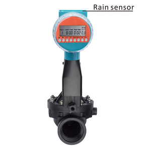 3V Bry battery with rain sensor Automatic drip irrigation system solenoid valve timer for Garden Automatic Irrigation System