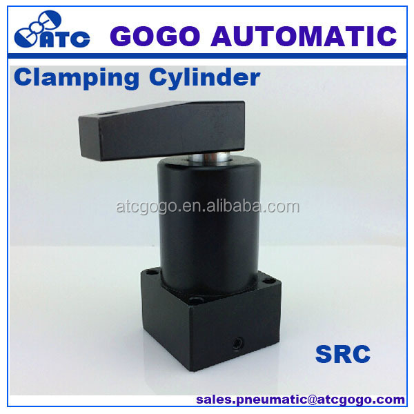 High quality SRC pneumatic swing clamp cylinder rotary valve