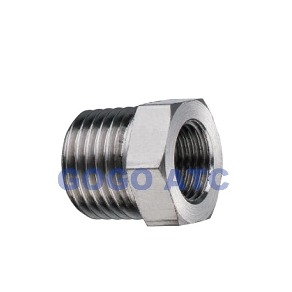 High quality High quality quick coupler 1/2 female to 3/8 male thread adapters SUS304 stainless steel straight hydraulic fittings tube