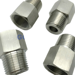 High quality High quality quick coupler 1/2 female to 3/8 male thread adapters SUS304 stainless steel straight hydraulic fittings tube