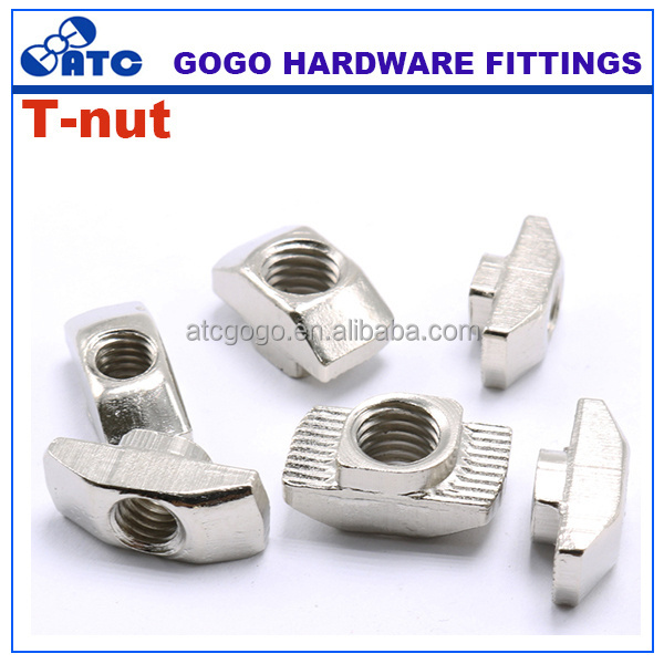 wholesale carbon steel castle groove t nut high quality