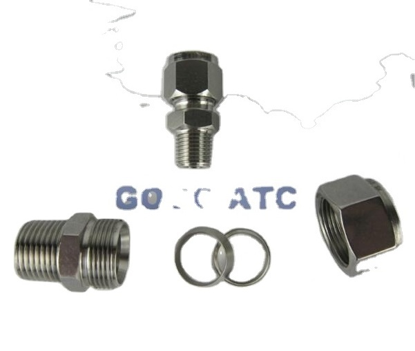 High quality ZG 1/2'' male thread O.D 12 mm hard tube compression fittings dimensions steel flanges pvc fittings catalogue