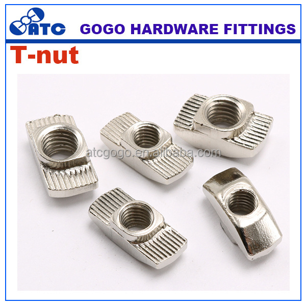 wholesale carbon steel castle groove t nut high quality