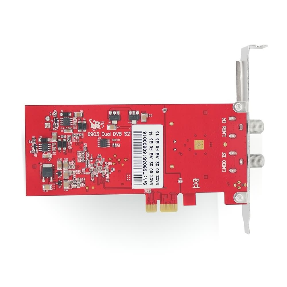 TBS6903 TBS-6903 6903 Dual DVD S2 Professional level digital satellite TV Tuner card with PCI Express interface