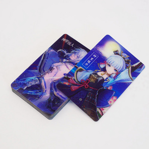 Custom Anime Sexy Adult Trading Card Game Cute Japanese Nude Girl Paper Sheets Foil Packaging Trading Cards With Metal Deck Box