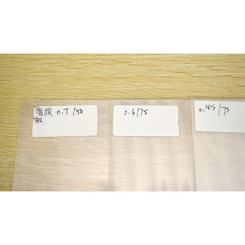 LENS Factory Supply PET Material Lenticular Sheet Custom  Clear Lenticular Sheet