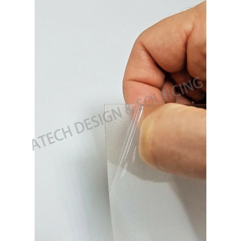 Customized Size High Quality 3d lens Lenticular Film Sheet with Adhesive 50lpi 60 Lpi 200 Lpi Lenticular Sheets