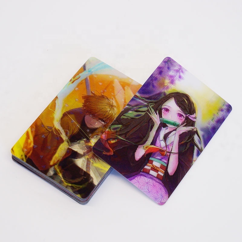 3D Waterproof Square Card Lenticular 3D Lenticular Business Card for Postcard Business Board Game