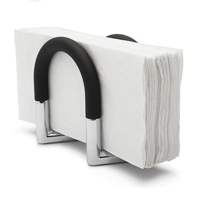 Tissue and paper towel holder exquisite designer stainless steel napkin holder for countertop and in offices and bank tables