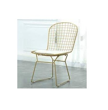 Royal Gold Plated Design Chair Highly Design Indoor Living Room And Outdoor Garden Design Chairs Best For Bar Hotel Home Decor