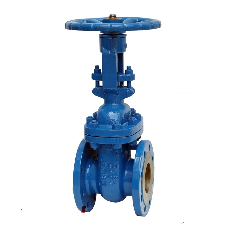 DIN 3352 F4 Ductile Iron Rising Stem RS Hard Metal Sealed Gate Valve Pn16 Pressure