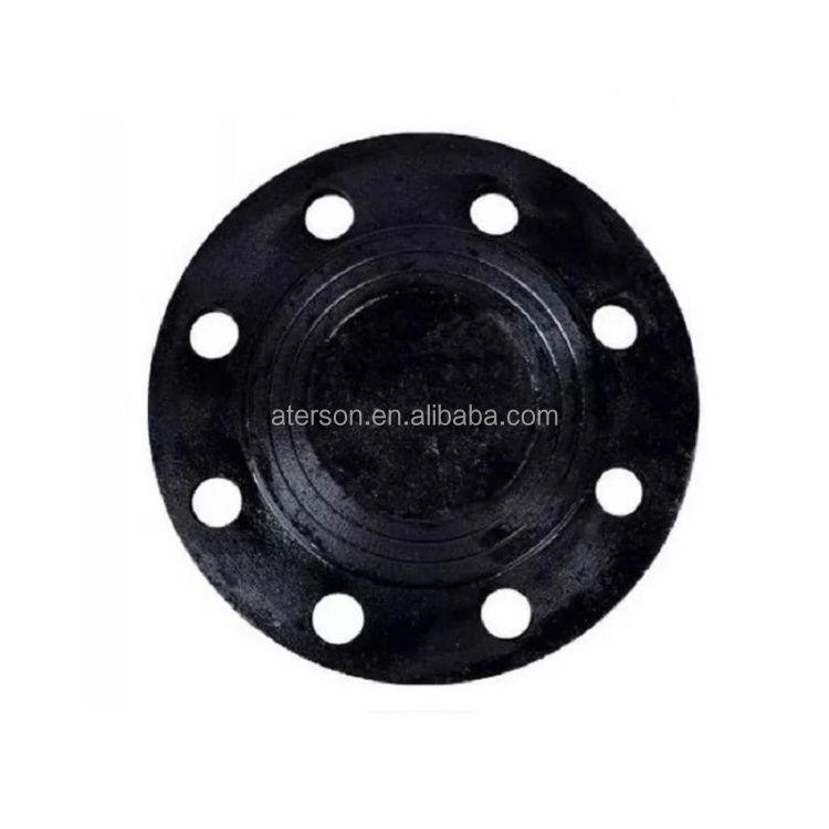 En545 ISO2531 Pn16 Di Blank Flange Blind Flange for Ductile Iron Pipe with Bitumen Painting