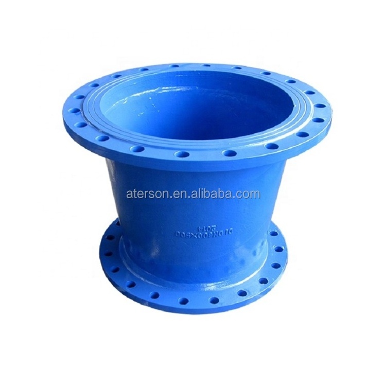 En545 En598 Ductile Iron Pipe Fittings Taper Eccentric Reducer for Water supply project Drainage Sewage Irrigation pipeline