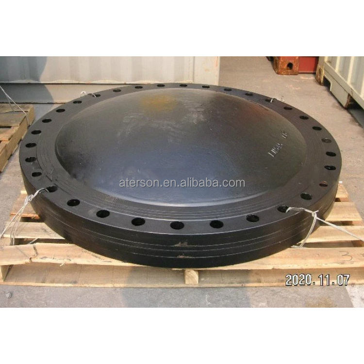 En545 ISO2531 Pn16 Di Blank Flange Blind Flange for Ductile Iron Pipe with Bitumen Painting