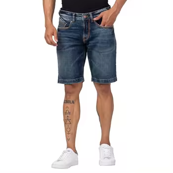 Custom SublimationInseam Blank Men  Quality Denim Jeans Short For Men Custom Design Stylish  Men's Washed Jens Short Pant